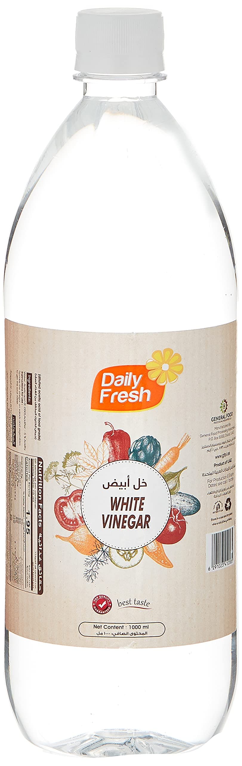 Daily Fresh White Vinegar, 1000 Ml