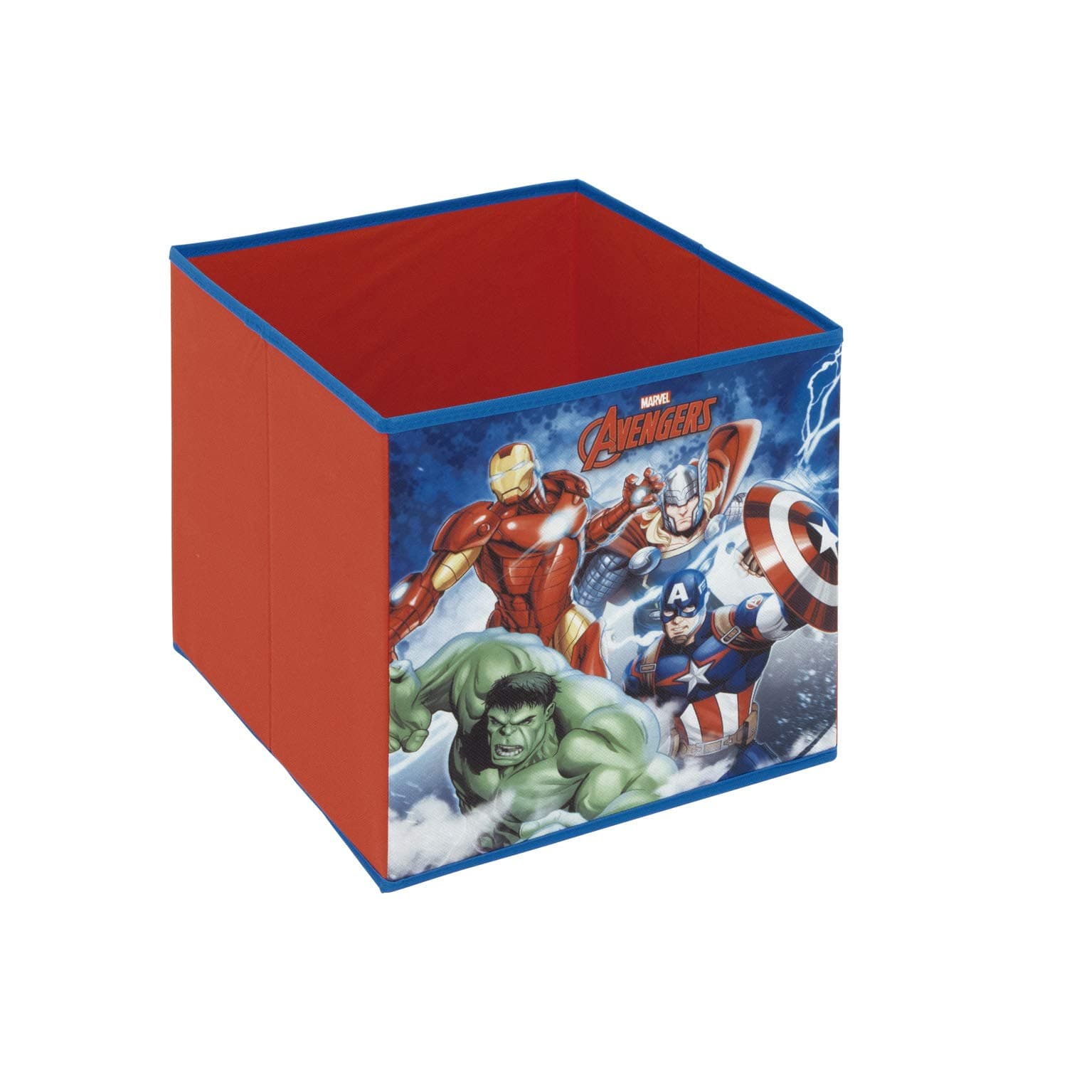 ARDITEX Avengers Storage Cube, Red, Medium, 31 x 31 x 31 cm