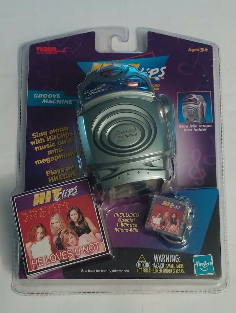 Tiger Hit Clips Micro Music System Groove Machine Dream He Loves U Not