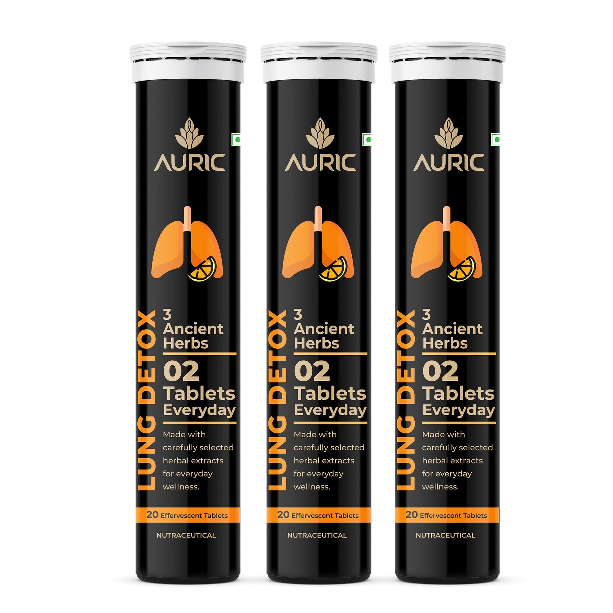 Auric Lung Detox Supplement60 Tablets