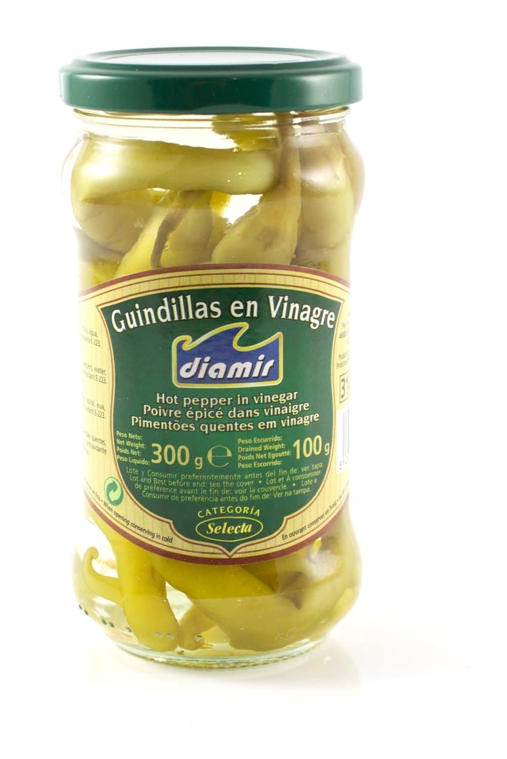 Green (Basque) Chilies in Vinegar 300 g