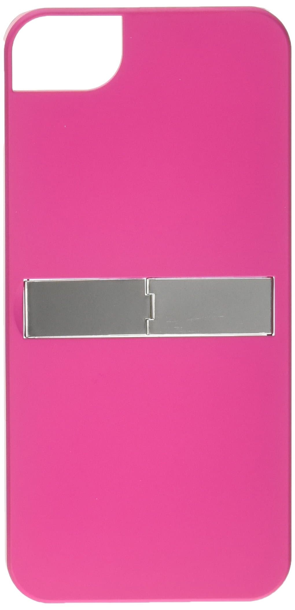 VM-20211 Hard Shell Case with Stand for iPhone 5 - Pink