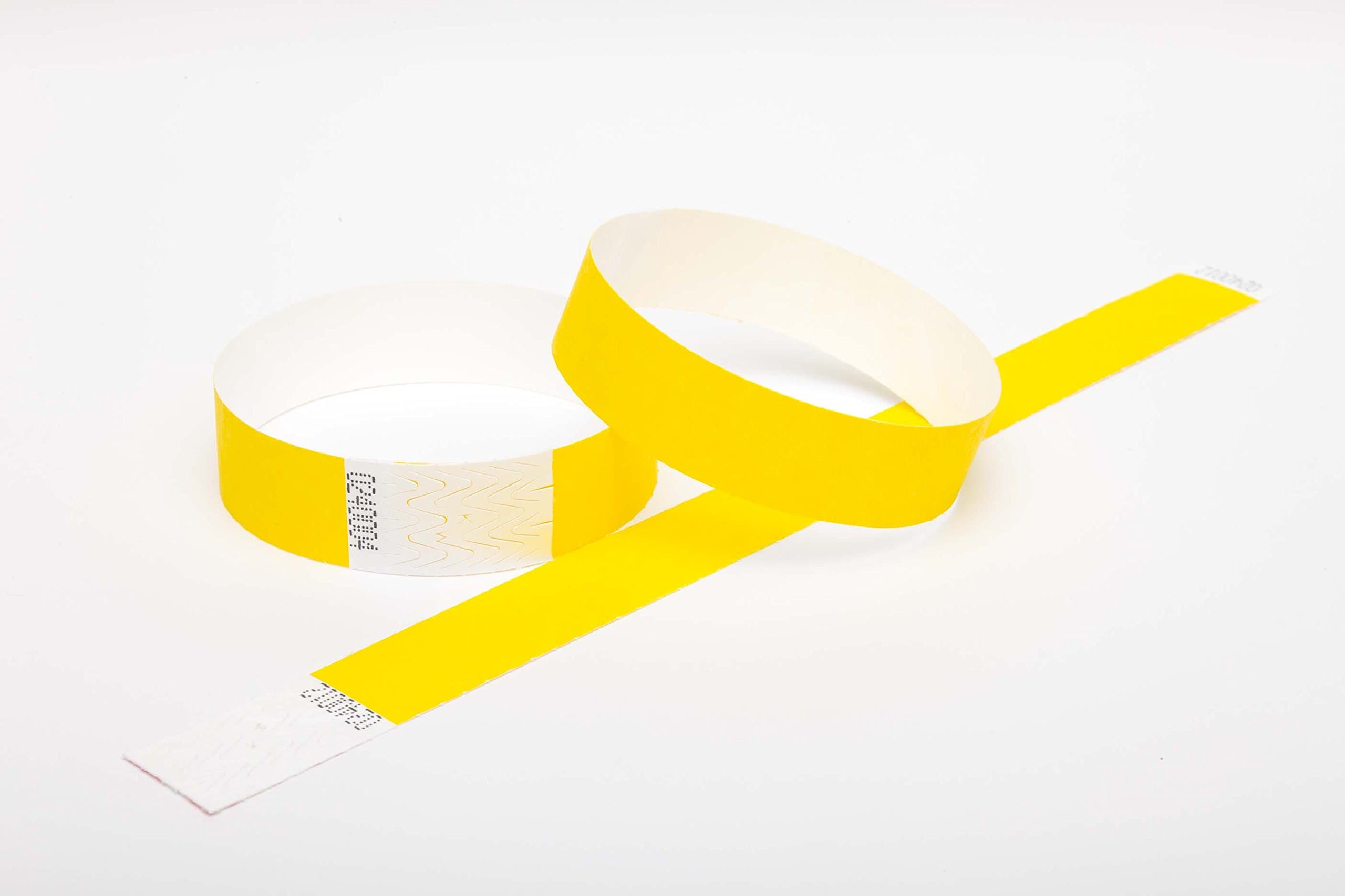 50 Premium Tyvek Security Event Wristbands 3/4 in Width