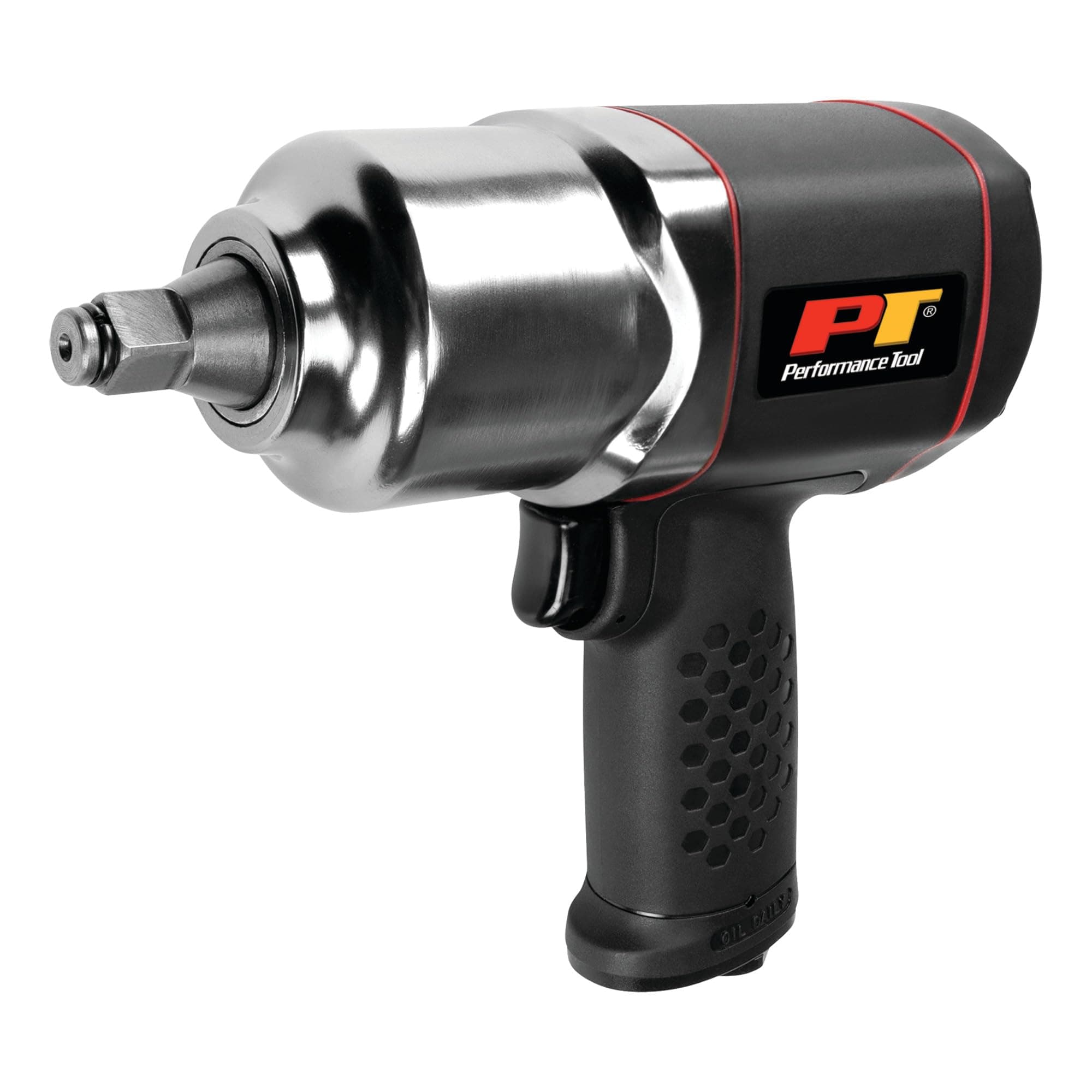Performance Tool M631 1/2-Inch Composite Impact Wrench - Powerful and Lightweight Air Tool for Professional Mechanics and DIY Enthusiasts