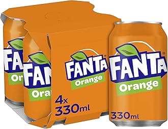 Fanta Orange, 4 x 330 ml