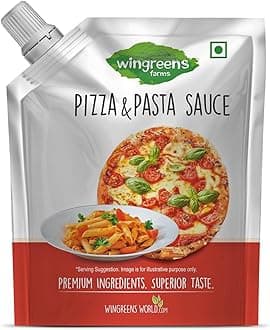 wingreens farms- Pizza 'N' Pasta Sauce (Pack Of 1-200Gram)
