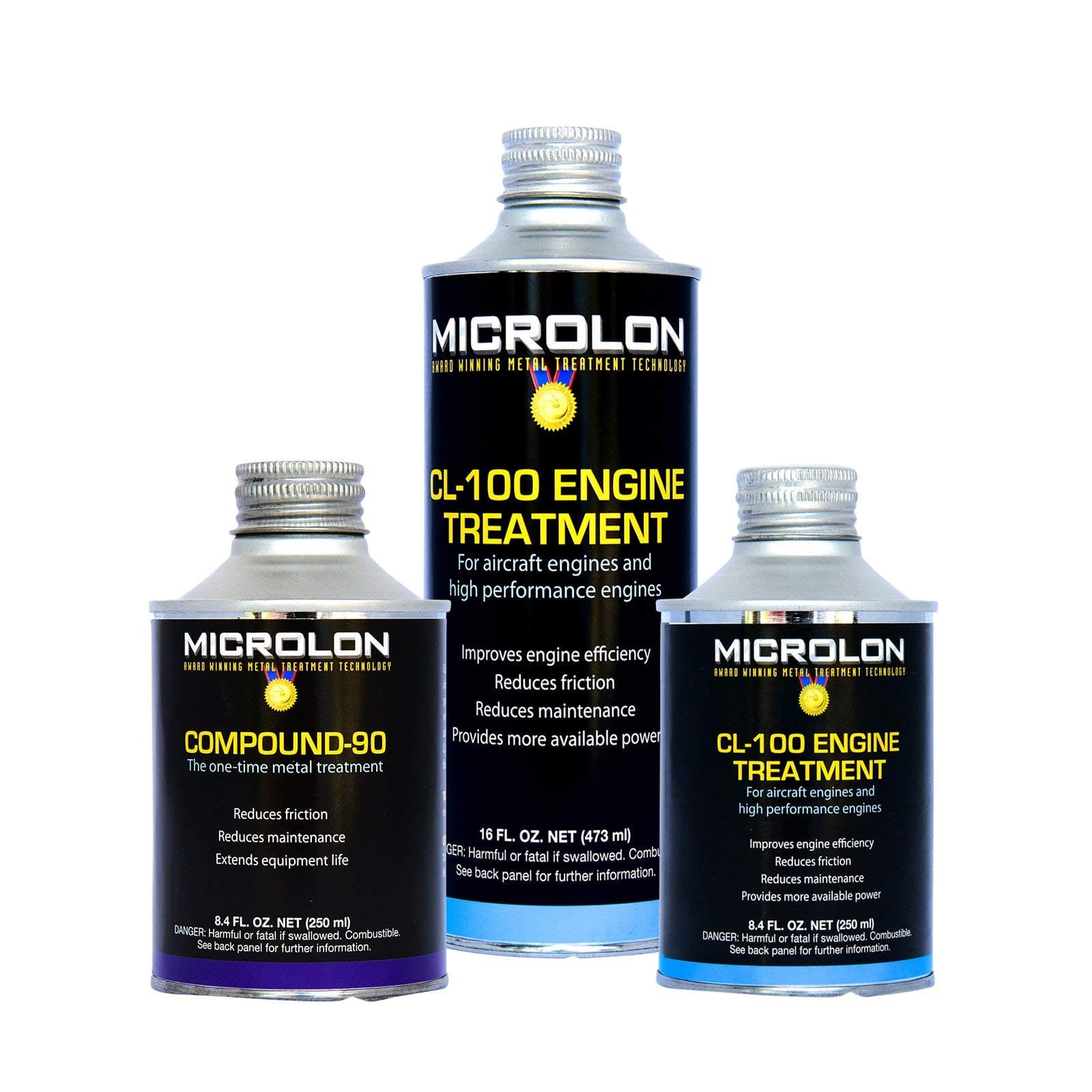 - Microlon Cl100 High Performance Engine Treatment Kit for 4-Cylinder Engine