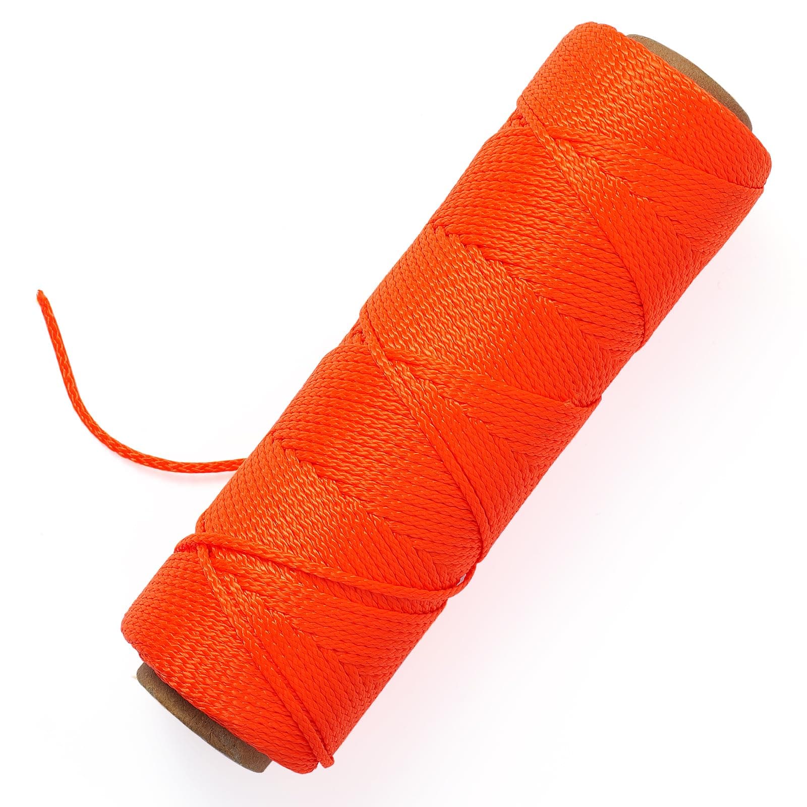 Mason Line Nylon String Line, 250Ft #18 Braided Twine String for Gardening, Garden Tomato String Twine, Premium Construction String Line Level for Masonry Tools, Outdoor Kite String