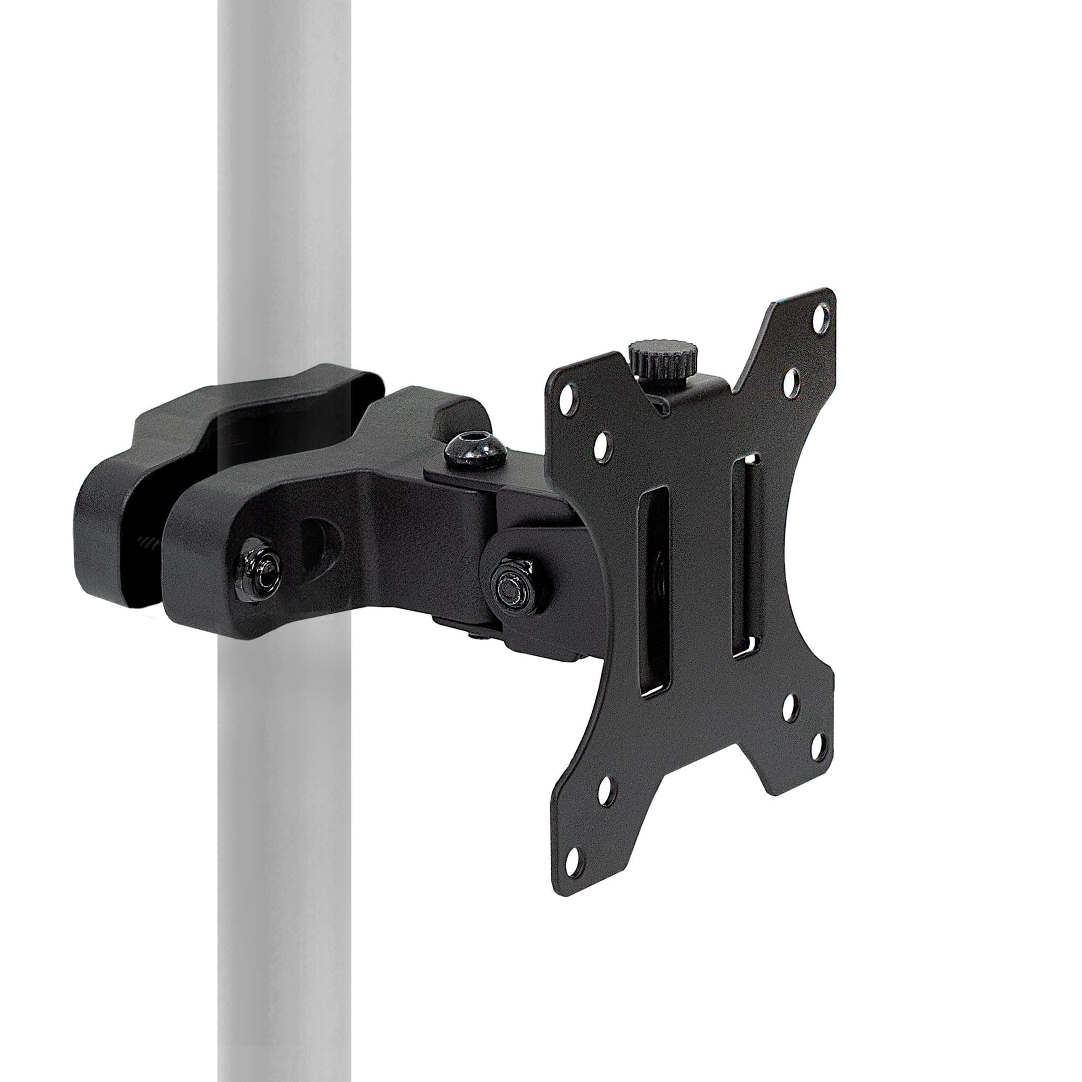 Universal VESA Pole Mount | Full Motion TV Pole Bracket | VESA 75 100 | Fits TVs or Monitors Up to 32 Inches