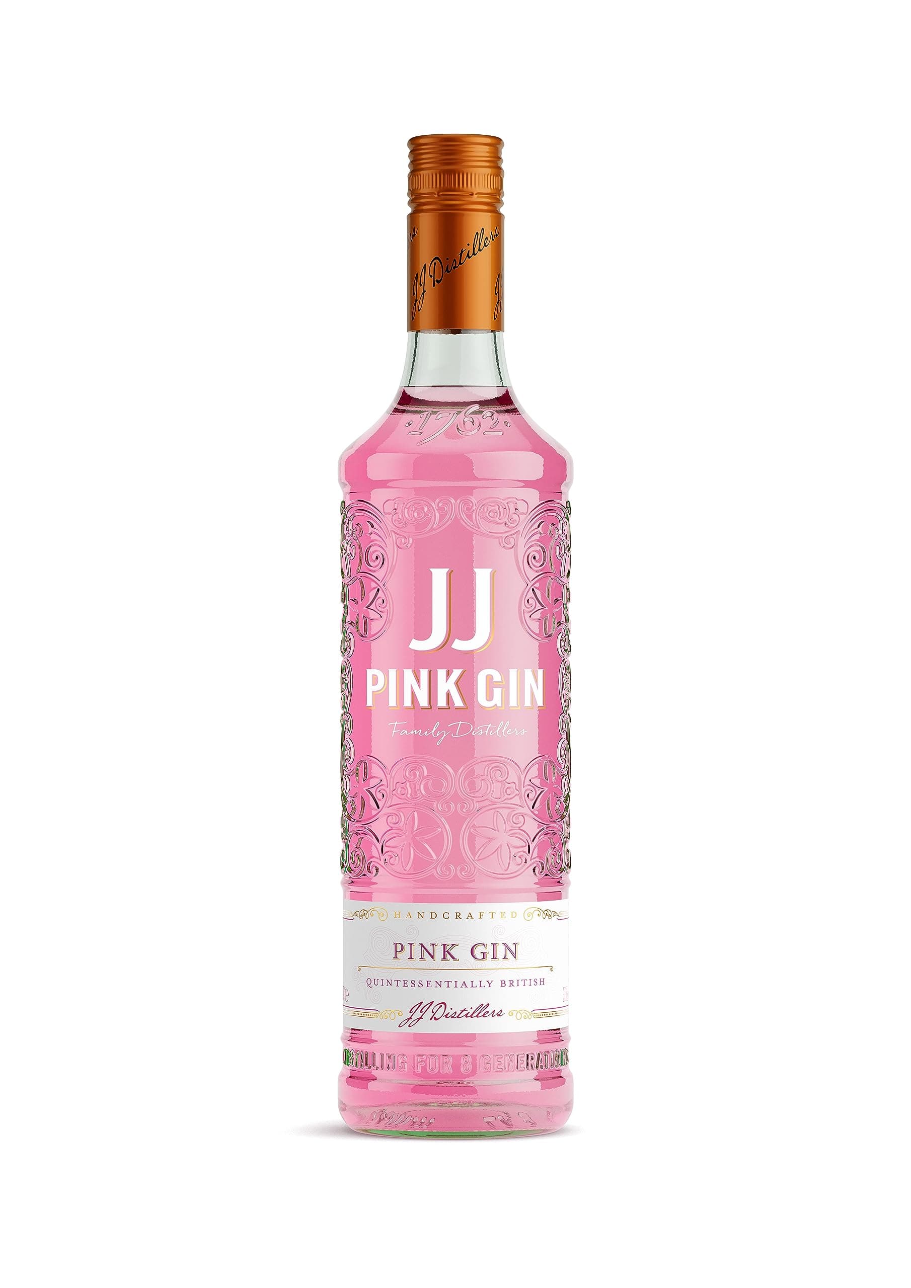 J.J Pink Gin 1 Litre
