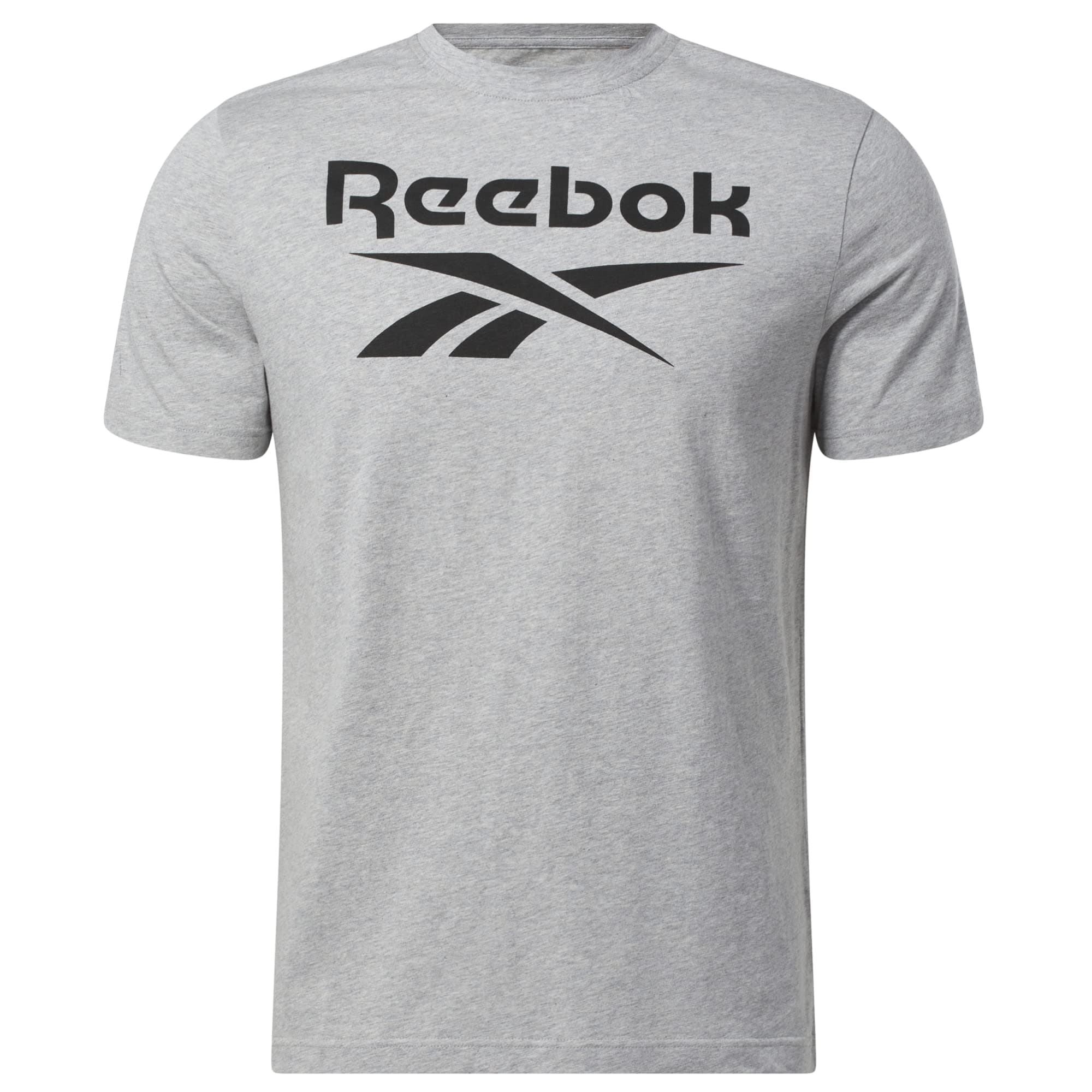 ReebokMen's Identity Big Stacked Logo Tee