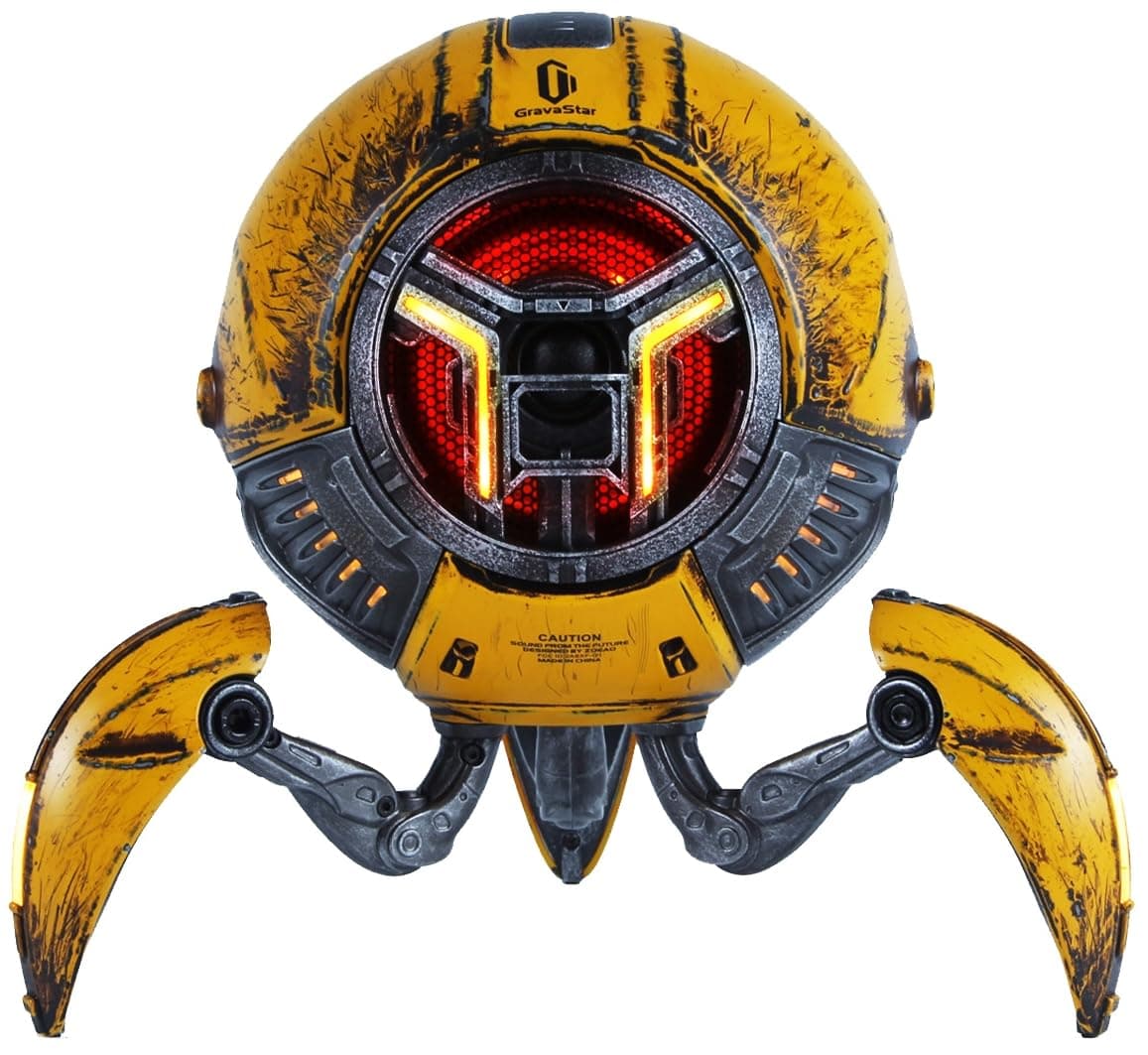 G1 Pro_Ylw Mars Pro Bluetooth Speaker Yellow