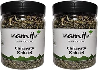 Vamitv Kirayata Chirayata | Bitterstick | Hara Chiratata | Kalmegh | 200gm | Combo Pack 100gm Each |100% Natural