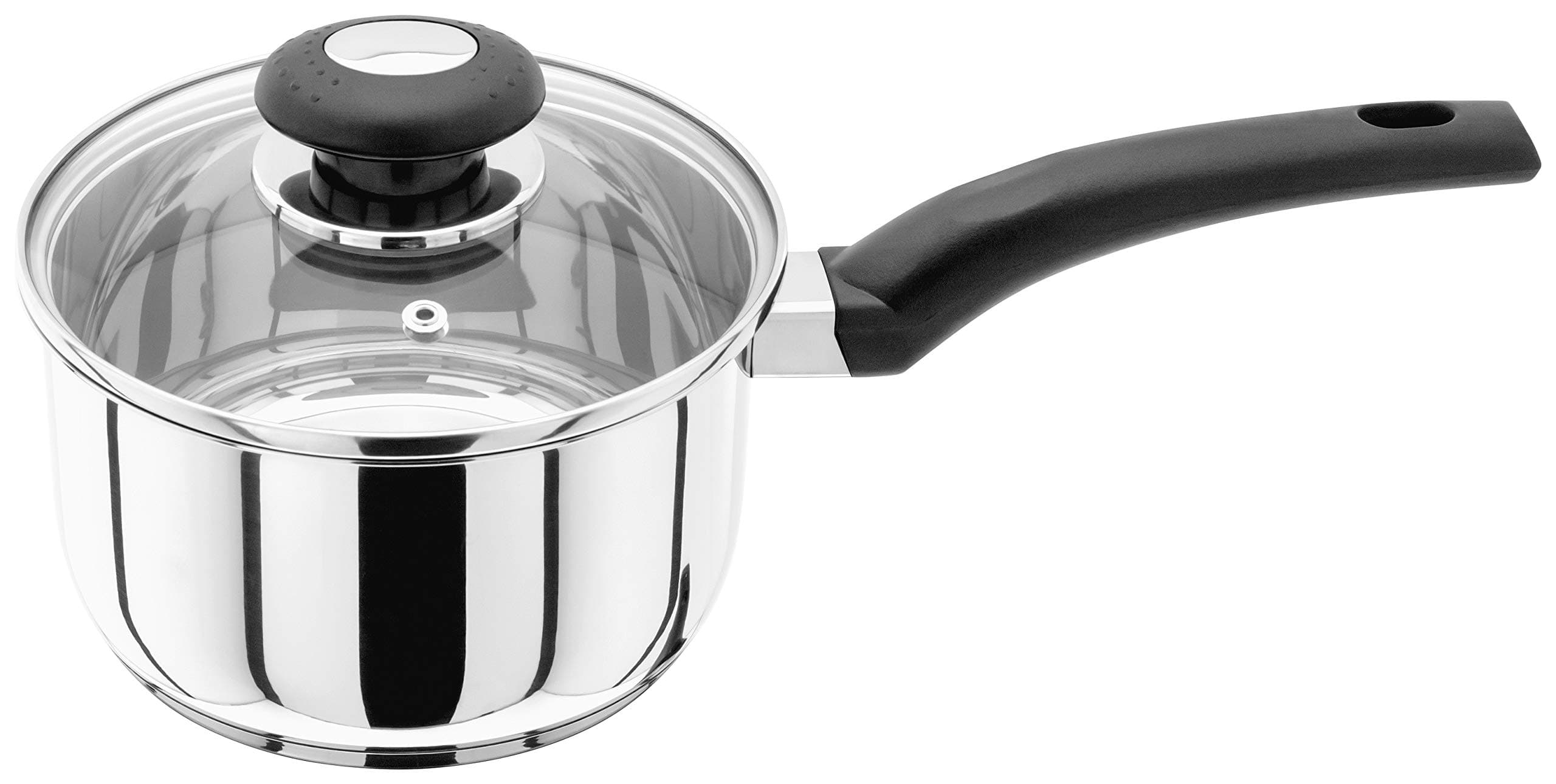 Judge Essentials 1.0 Litre 16 cm Saucepan, Silver