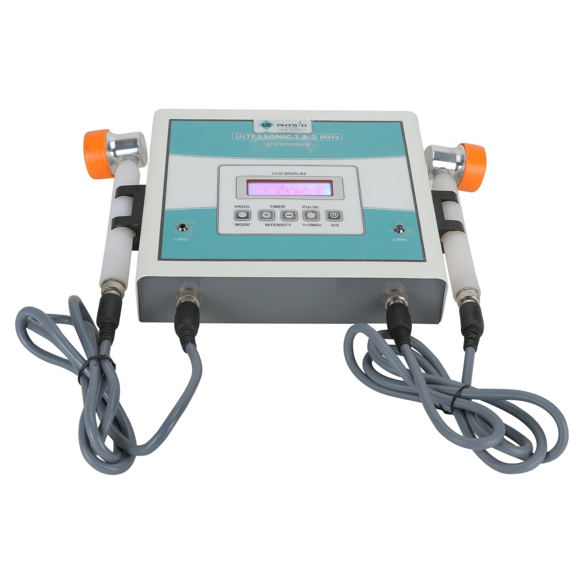 UB PHYSIO SOLUTIONS Physio Therapy US 1 & 3 MHz LCD Display 27 Program (Ultrasonic Therapy)