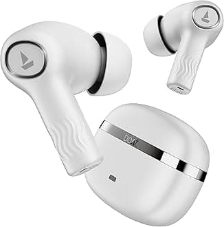 boAtNirvana Ion TWS Earbuds with 120 HRS Playback(24hrs/Charge), Crystal Bionic Sound with Dual EQ Modes, Quad Mics ENx™ Technology, Low Latency(60ms), in Ear Detection(Ivory White)