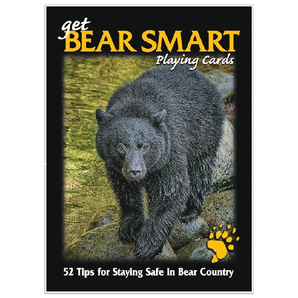 Discover Series Fun Playing Cards - Informational & Educational (Bear Smart)