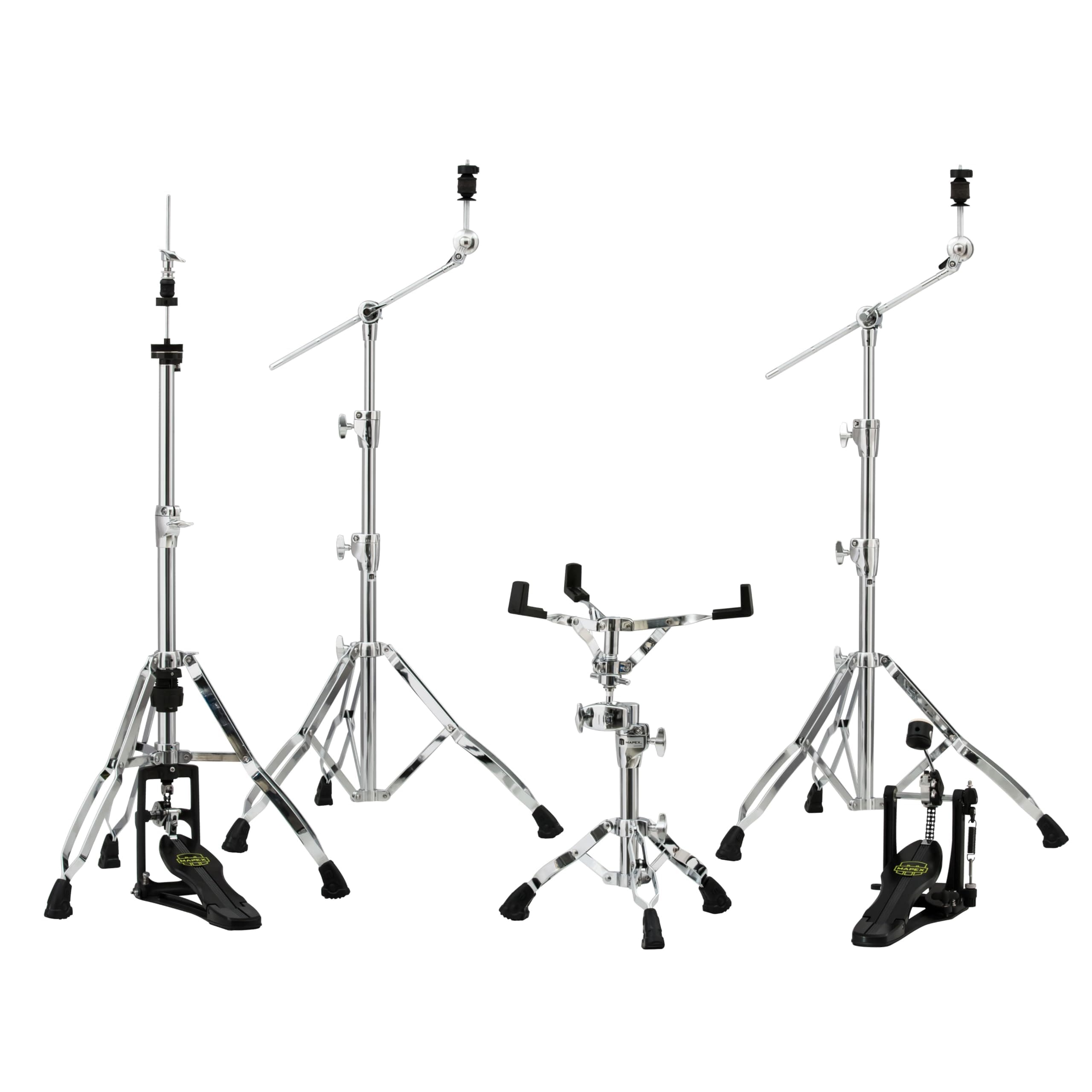 Armory 5-Piece Hardware Pack with Single Pedal - Chrome Plated