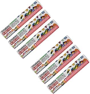 Diablo No Added Sugar Coated Milk Chocolate Buttons - Sweetened with Stevia, Ideal for Gifting, Perfect for Chocolate Gift Box, Great for Christmas, Birthdays & Special Occasions - 22g (Pack of 6)