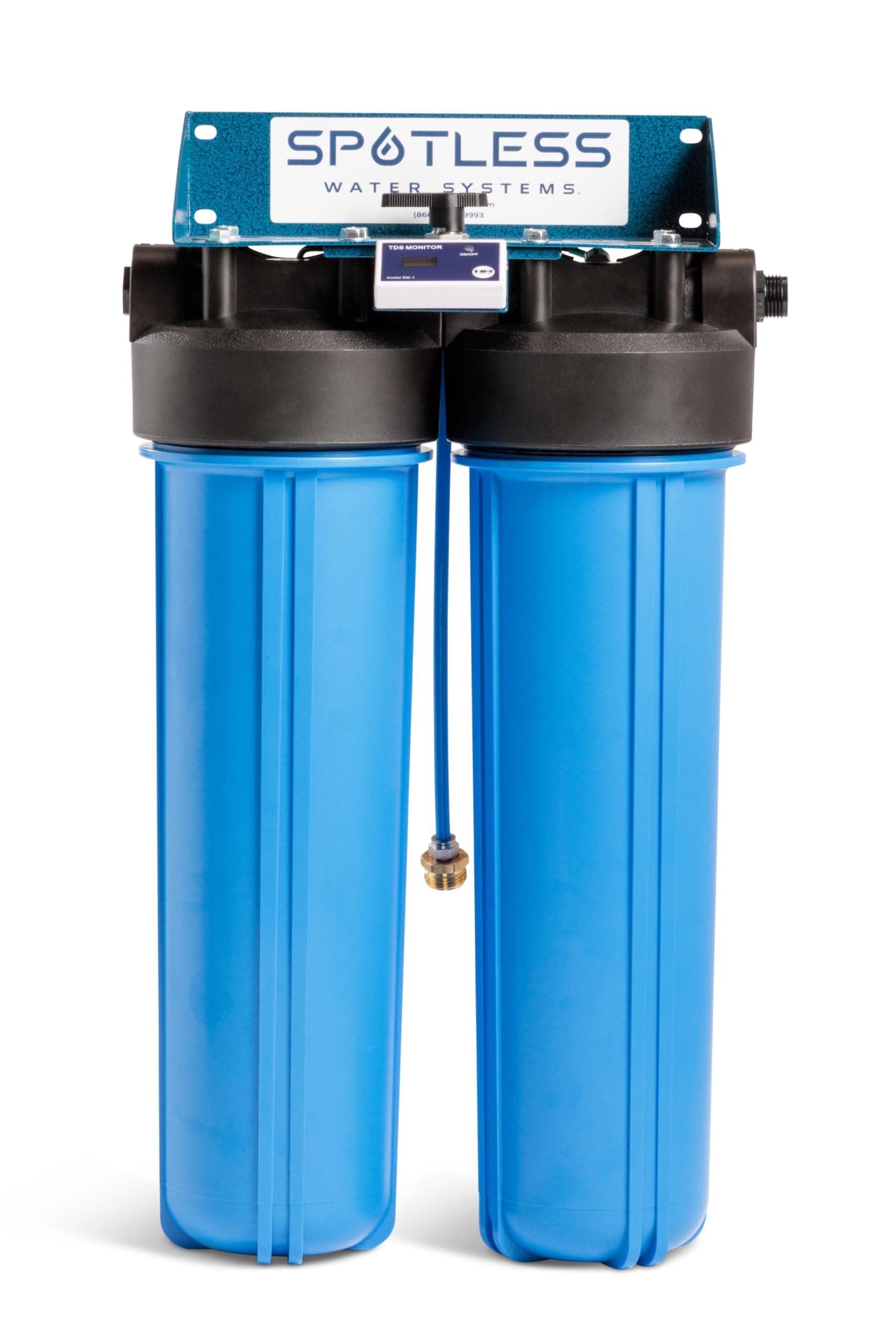 Spotless Water Systems - DIW-20B, W/Integrated Bypass | Simple Window, Solar Panel, RV & Car Wash System, Works for All Vehicles, Motorcycles, Bikes, Boats, Planes, Yachts, Towel Drying Eliminated