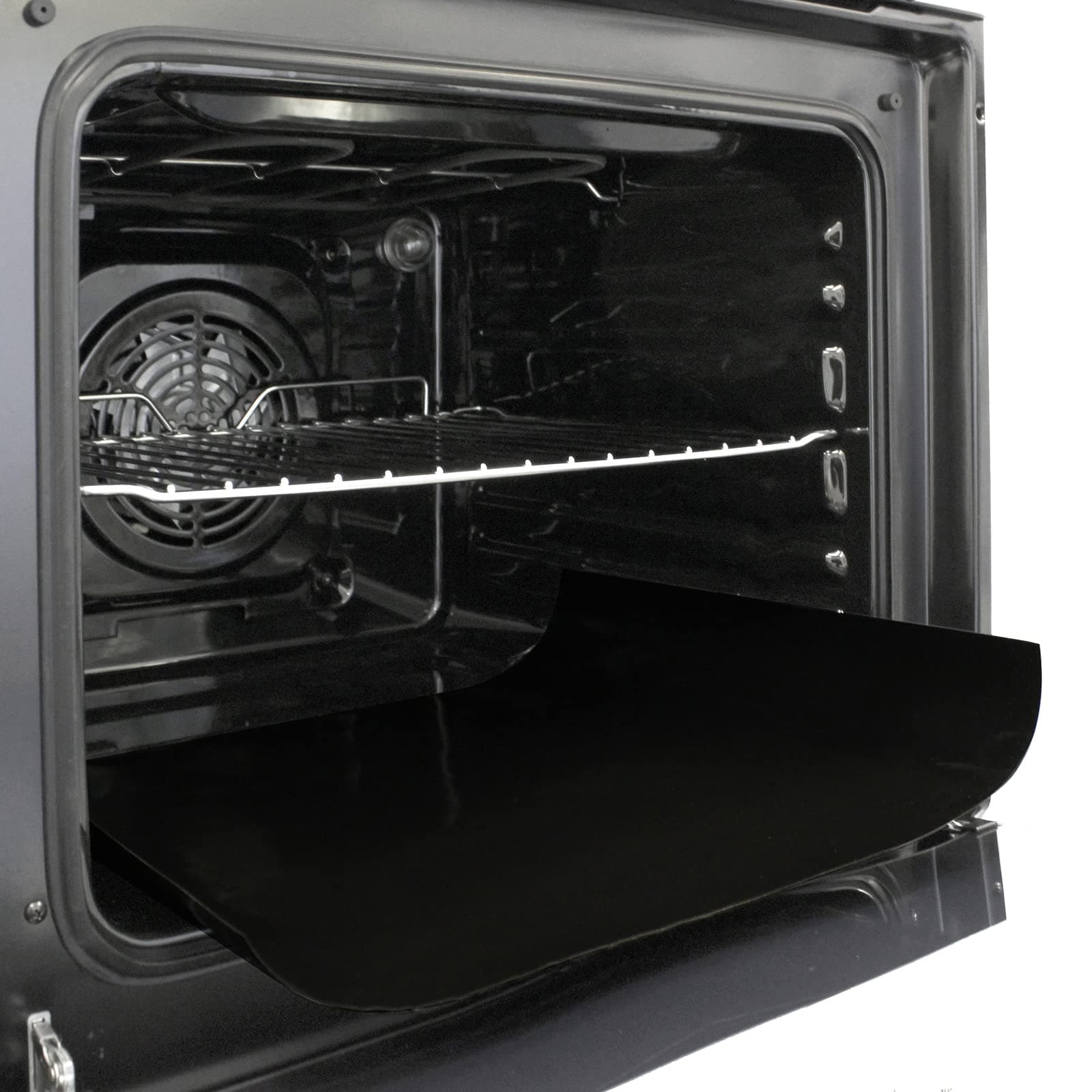 Oven Liner Non Stick (2 Pack) - Large Universal Teflon Baking Mat Bottom Cooker Protector Heavy Duty Clean Fan Assisted Oven Liners (40 x 50 cm)