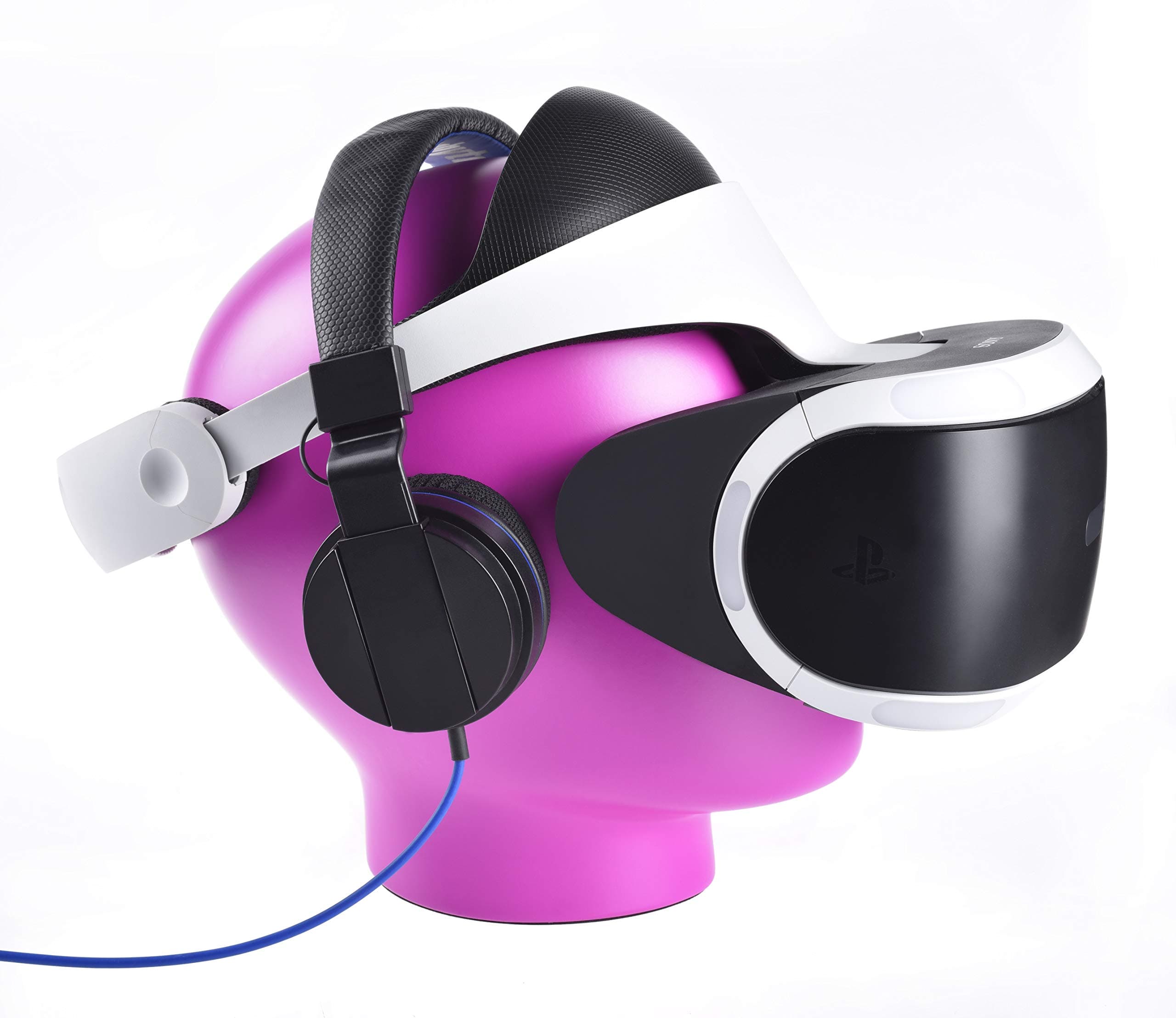 Snakebyte Headset Stand/Storage Stand, Virtual Reality Headset Display Stand for Your VR Glasses - Compatible to HTC Vive, Oculus Rift Headsets, Playstation 4