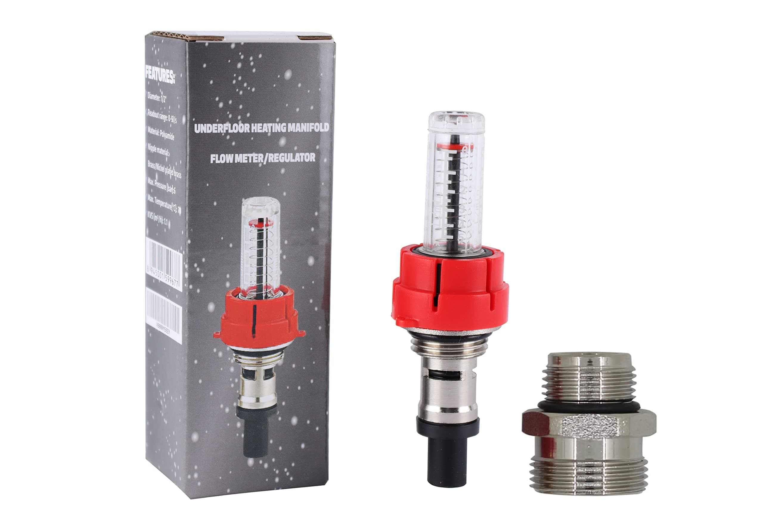 Underfloor Heating Manifold Flow Meter/Regulator: Optimizing Heat Distribution