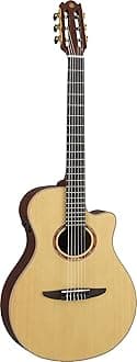NTX3 NT Cutaway Acoustic-Electric Nylon-String Classical Guitar With Reinforced Carrying Bag , Natural