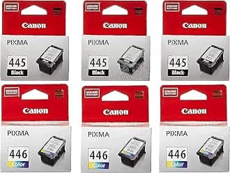 Canon PG-445/CL-446 BK/C/M/Y Ink Cartridge Multipack - 3 Pack, Black, Medium