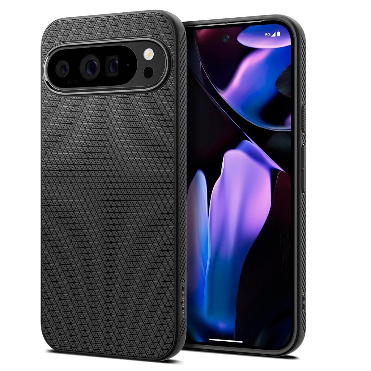 Spigen Liquid Air designed for Google Pixel 9 Pro XL case cover - Matte Black