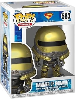 Pop! Movie: Superman 2025 S2– Hammer of Boravia with Chase - 1/6 Odds for Rare Chase Variant - Superman (2025) - Collectable Vinyl Figure - Official Merchandise - Movies Fans