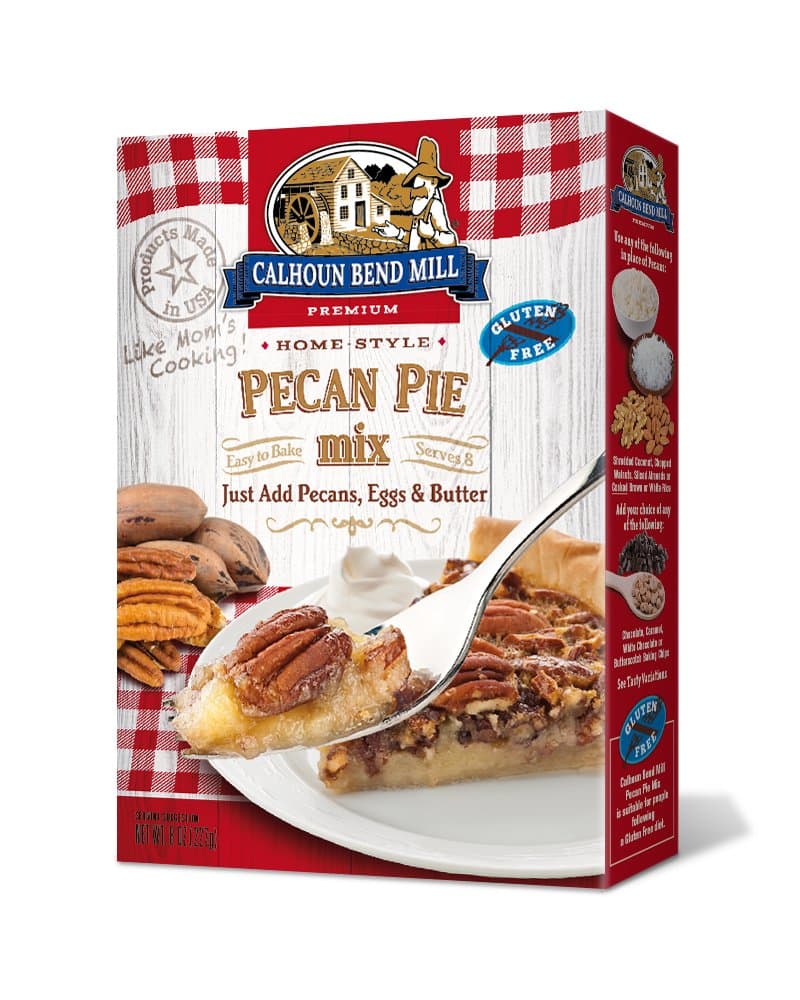 Calhoun Bend Mill Pecan Pie Mix 8 Ounces (Case of 6)