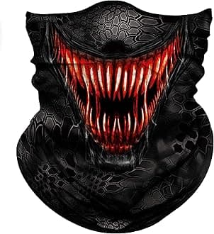 Bandana Face Mask Neck Gaiter Tube Mask Men Women for Sun Dust Protection