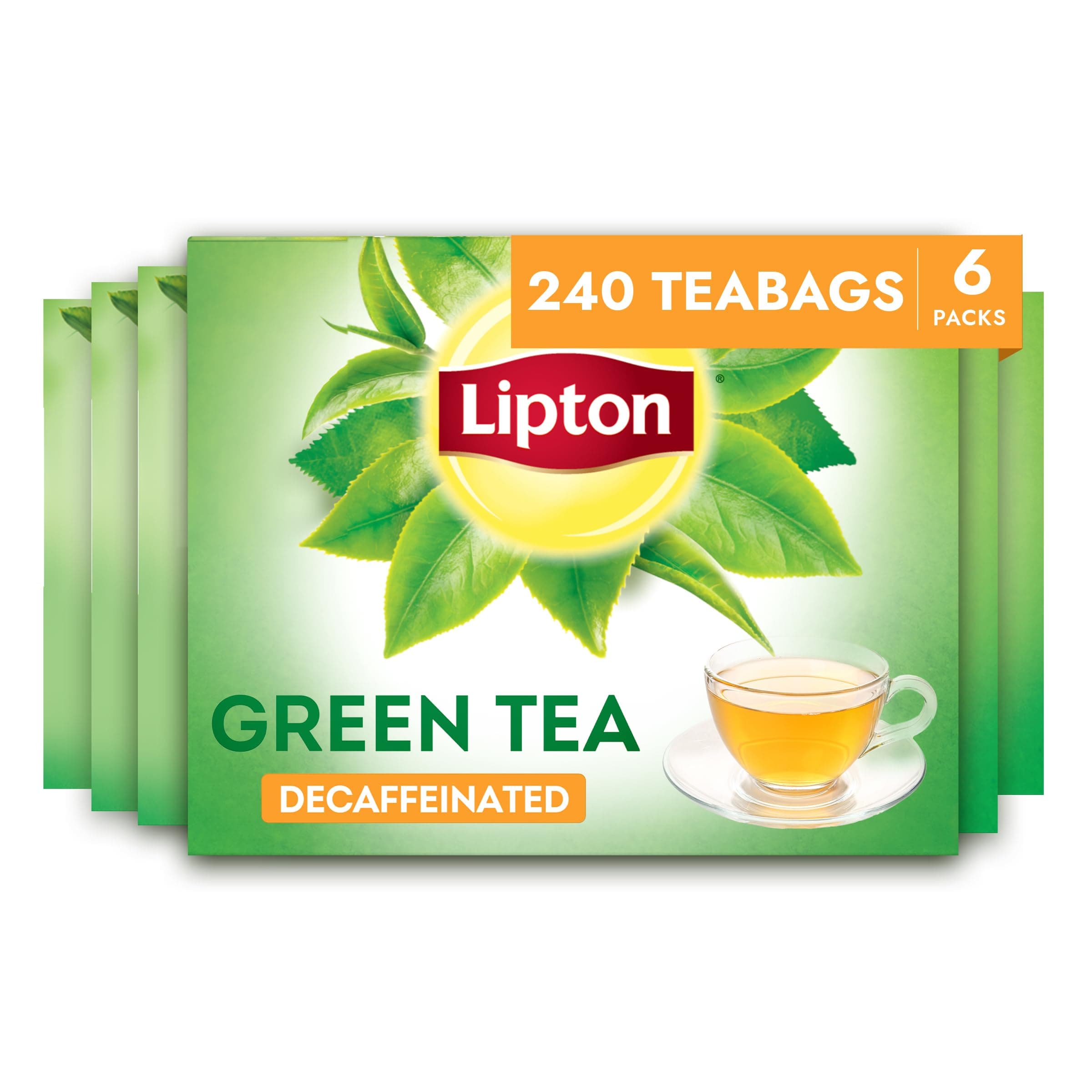 Lipton Decaffeinated Green Tea, Tea , 40 ct by Lipton