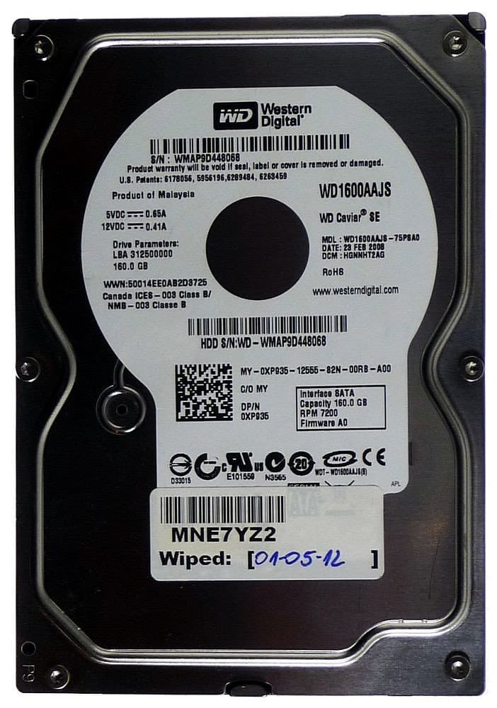 WD Caviar Blue 160GB