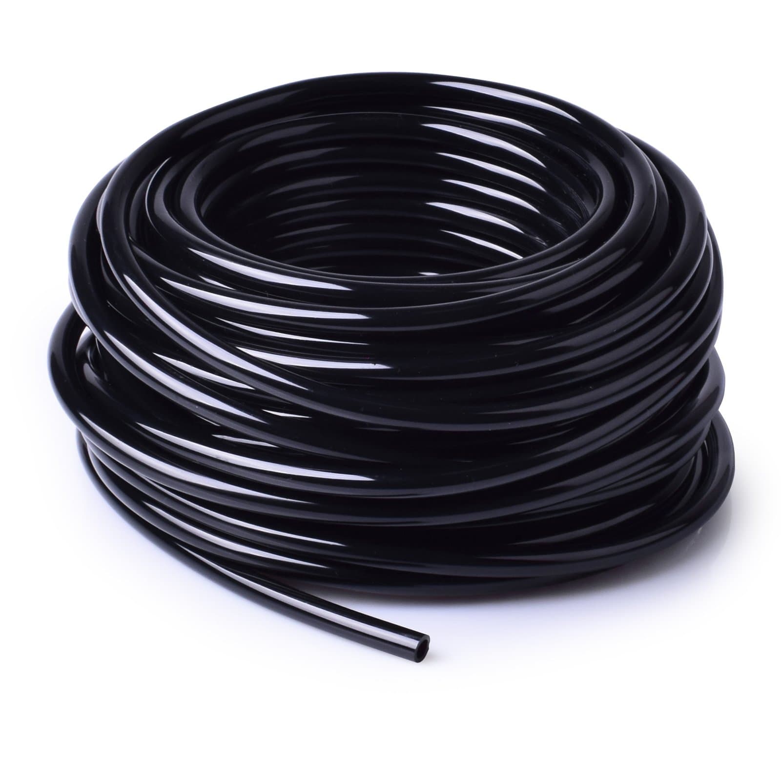 MIXC 1/4 Inch Blank Distribution Tubing Drip Irrigation Hose, 50ft Roll