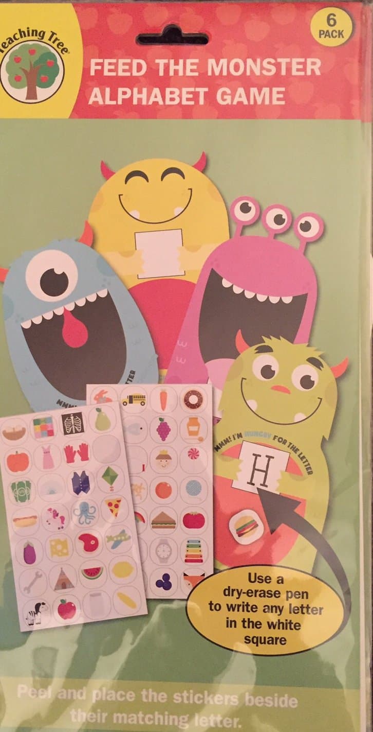 Teaching TreeFeed The Monster Alphabet Game