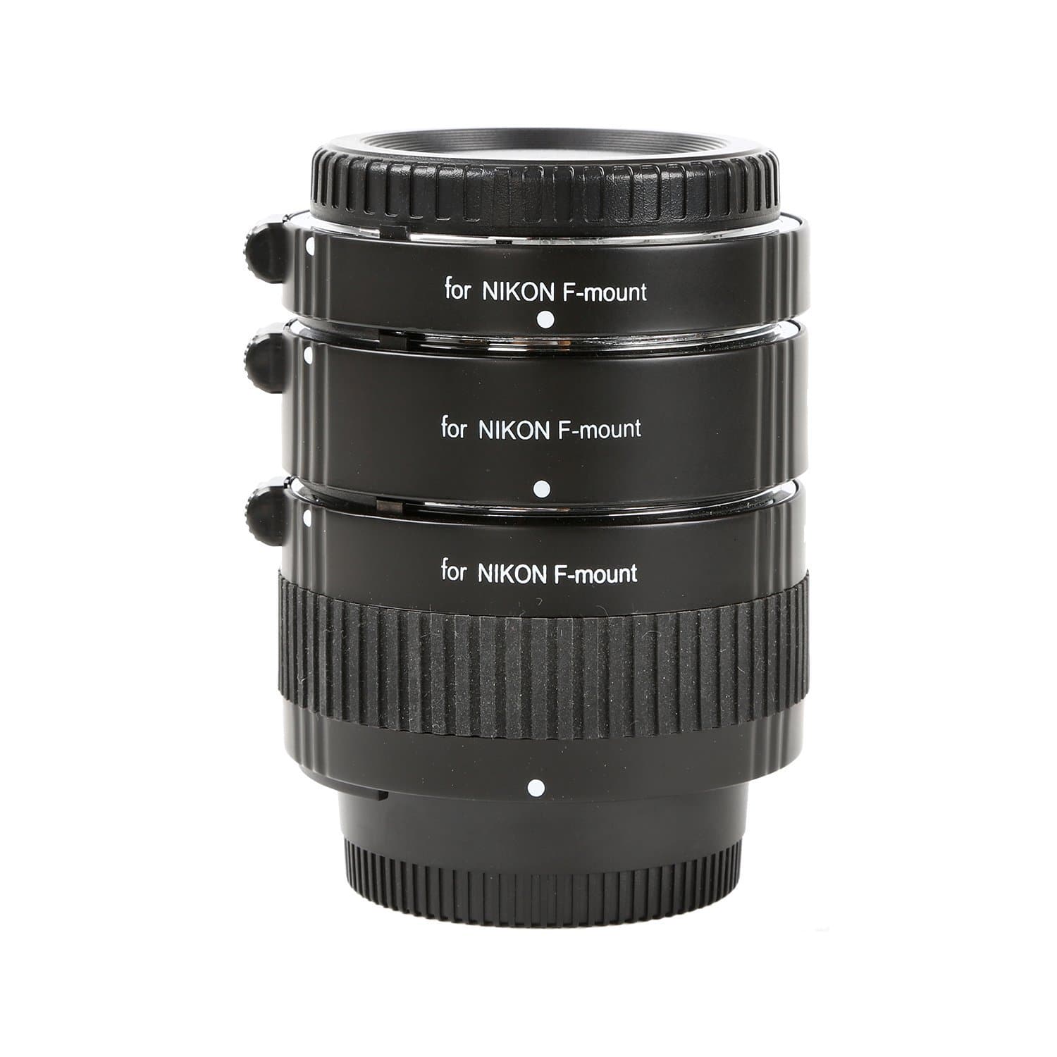 Micnova KOOKA KK-N68 Auto Focus Macro Extension Tubes Set for Close-up Image for Nikon SLR Cameras D800 D810 D800E D300 D600 D7000 D7100 D7200 D90 D3200 (12 20 36mm)