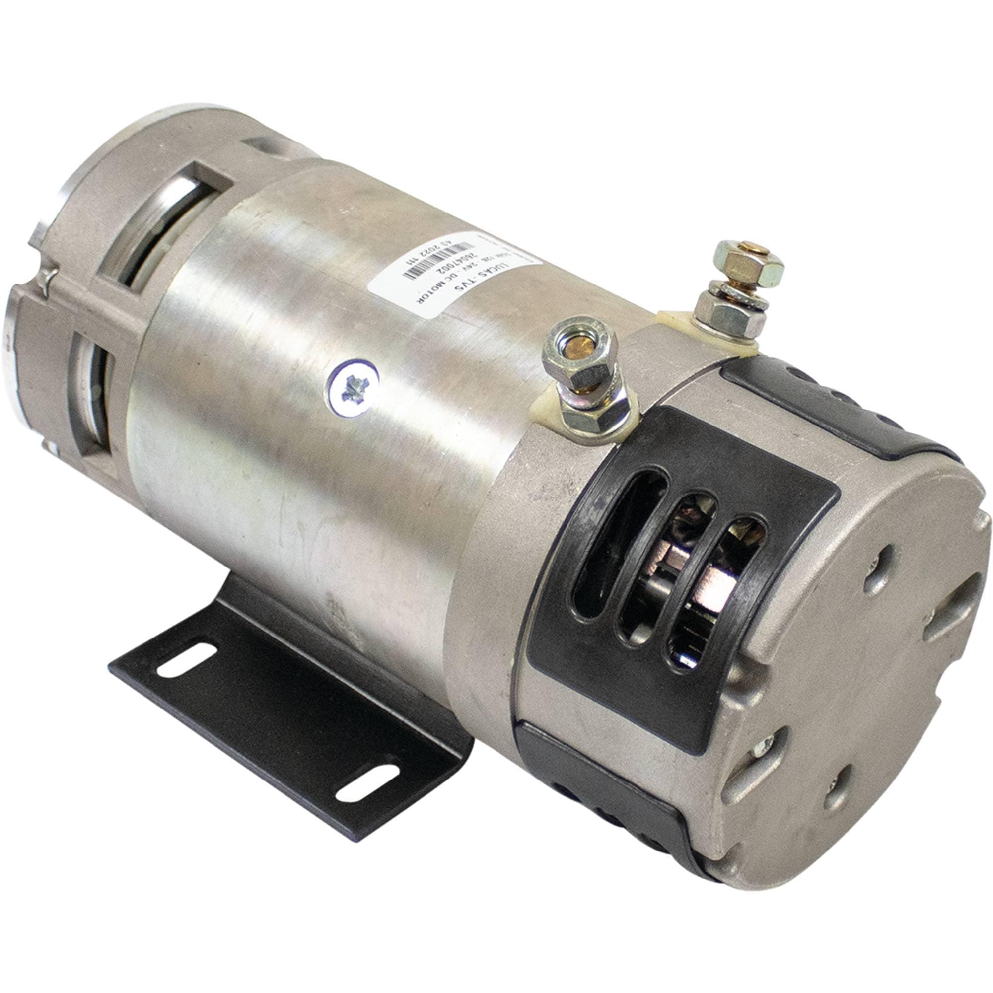 Motor Compatible With/Replacement For 24V, 3.0 KW, CW Rotation Skyjack IM0398, HALDEX-BARNES 220 1142, LETRIKA IM 0398, AMK4671, AMK4672, 11.216.709, 11.216.713, 11.216.992, MAHLE MM389