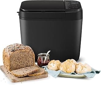Panasonic SD-R2530 Automatic Bread maker, with Nuts Dispenser, 30 Programmes, 4 Gluten-Free Mode, Dual Temperature Sensors, 13 Hours Digital Timer, Black