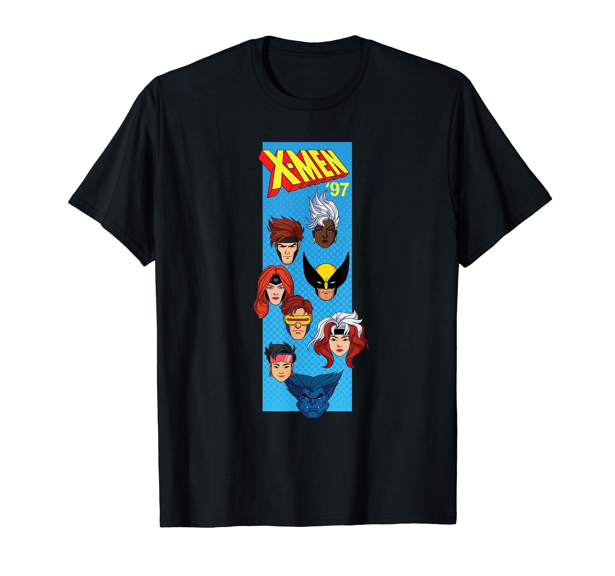 MarvelStudios X-Men ’97 Animated Series Vertical Box Team T-Shirt