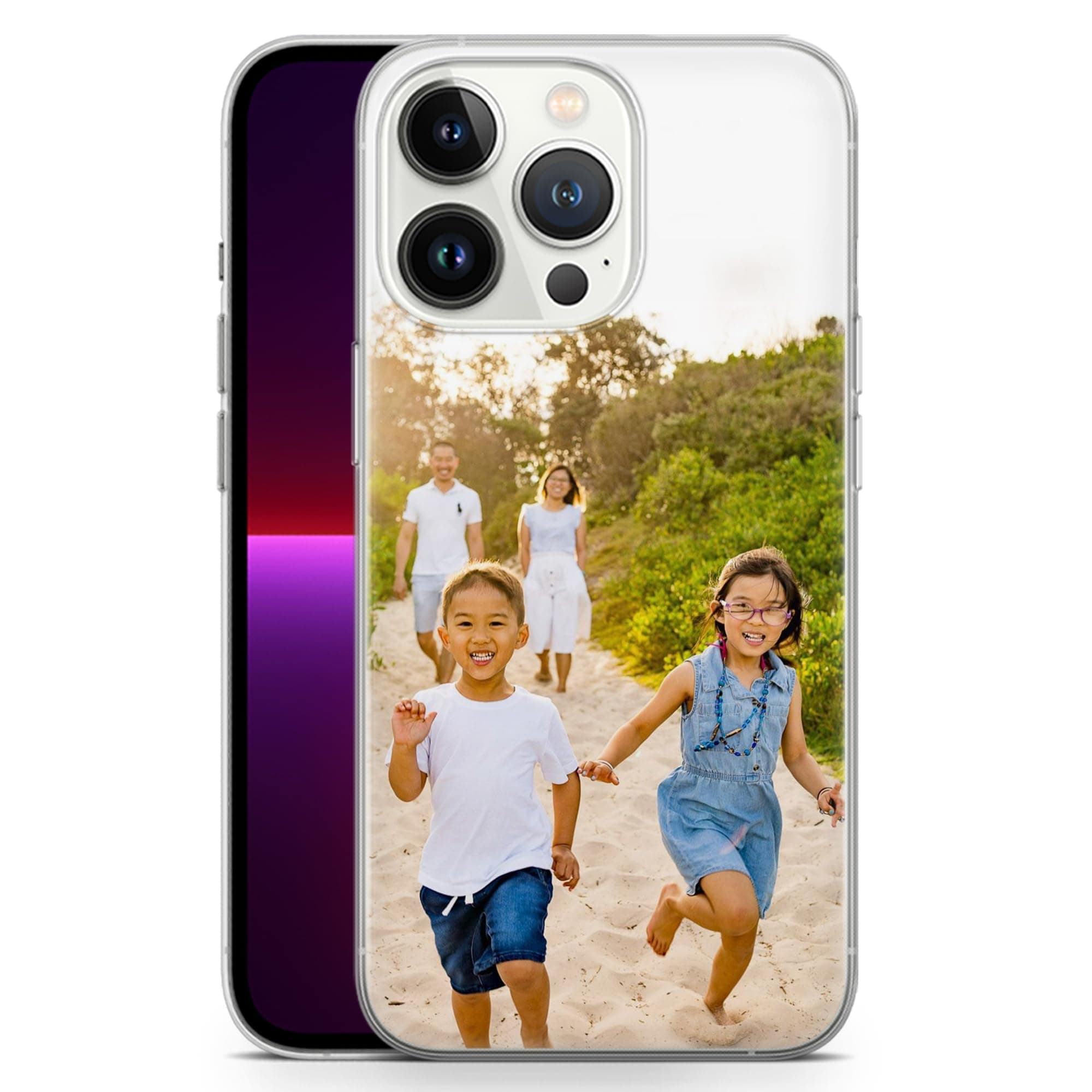 AMAZINGPersonalised Custom Case for iPhone 13 for iPhone Flexible TPU Case Design Your Cover with Images Photo Text - Your Own Design