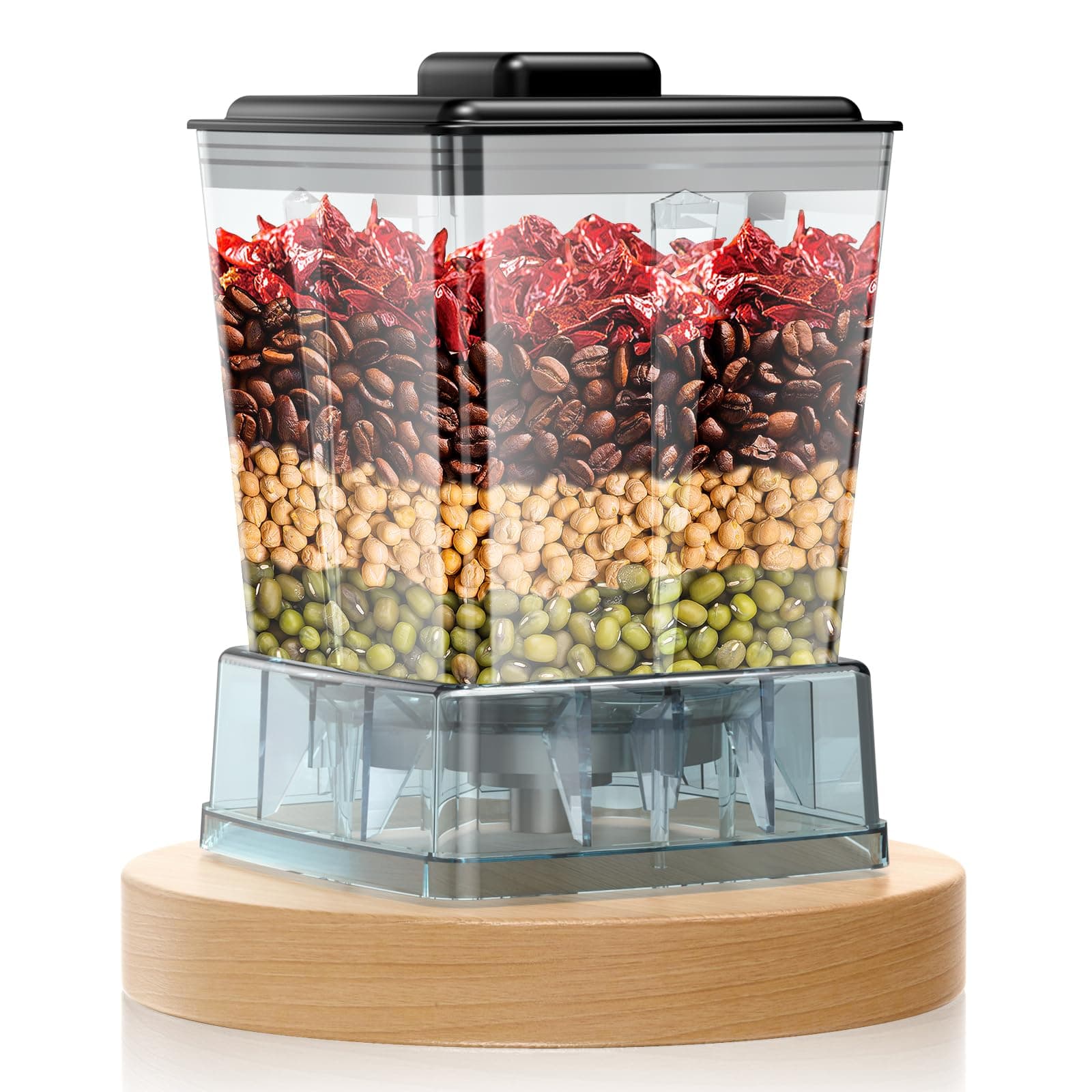 Prasky Grinder Container for Professional Blender, Grinder Container for Coffee Bean,BPA Free,Grinder Container for Blender