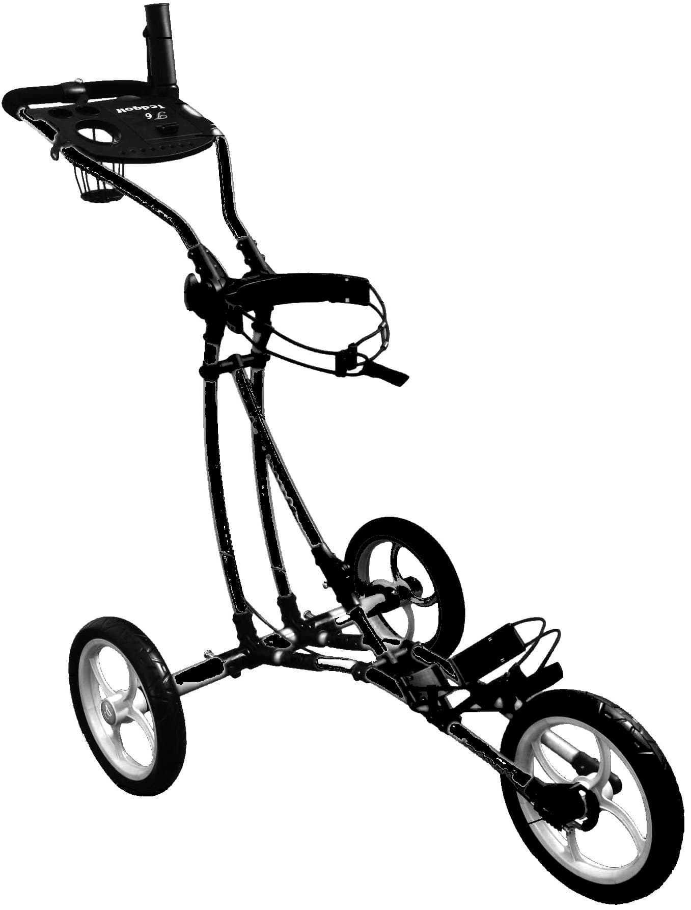 3 Wheel Freestyle Easy Fold Foldable Golf Push Cart