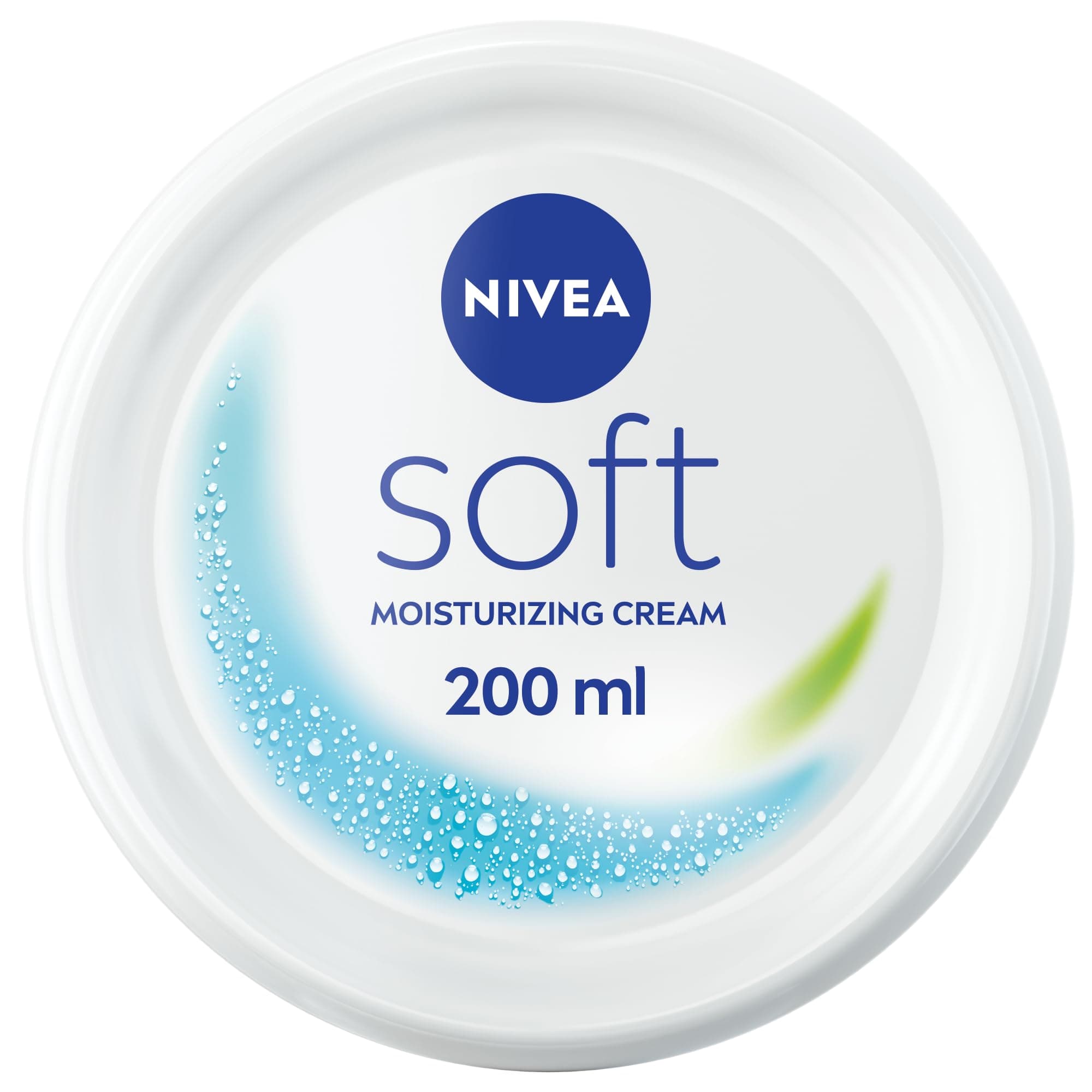 NIVEA Soft Moisturising Cream, A Moisturising Cream for Face, Body and Hands with Vitamin E and Jojoba Oil, Hand Cream Moisturises Deeply, All-Purpose Day Cream, Jar 200ml