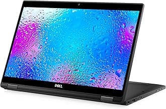Dell Latitude 7390 Touchscreen Laptop, 13.3-inch FHD Touch Display, Intel Core i7-8650U Upto 3.6GHz, 16GB RAM, 256GB SSD, DisplayPort via USB-C, HDMI, Wi-Fi, Bluetooth, Windows 10 Pro (Renewed)