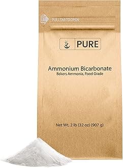 Ammonium Bicarbonate (0.9kg.) by , Traditional Leavening Agent Used in Flat Baked Goods Such as Cookies or Crackers