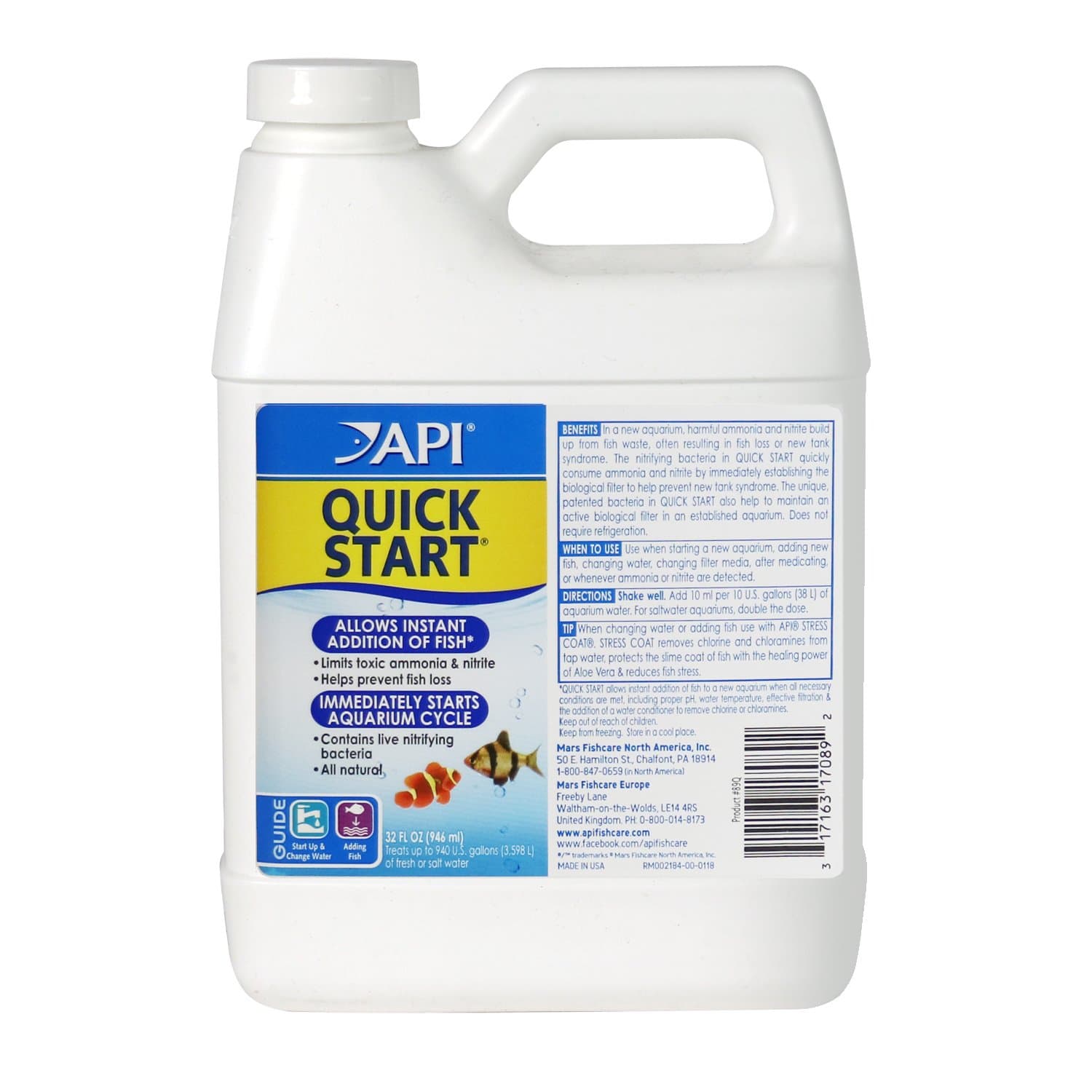 Quick Start 32 Oz, multicolor