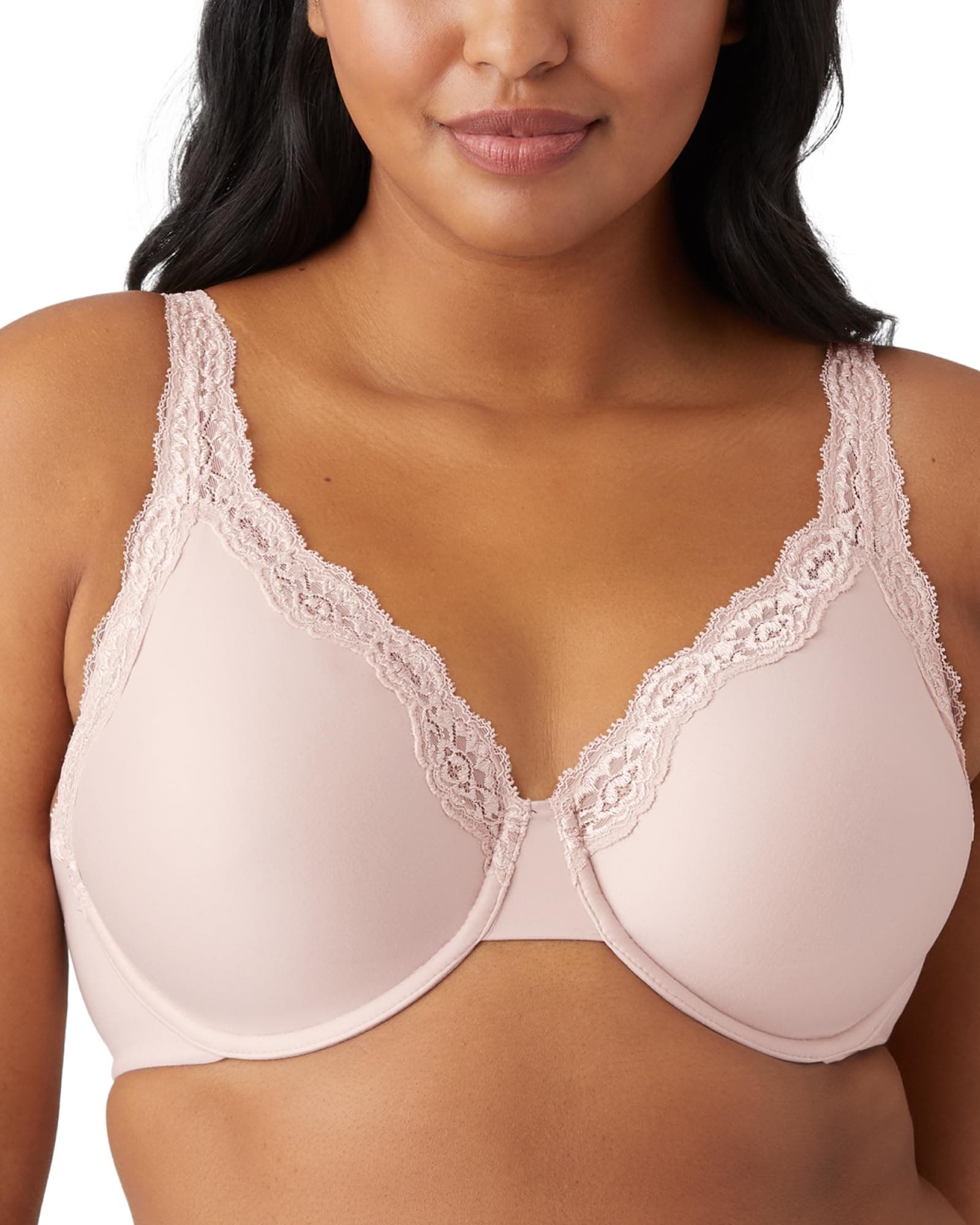 Women's Softly Styled Unlined Mid Coverage Underwire Bra, 855301
