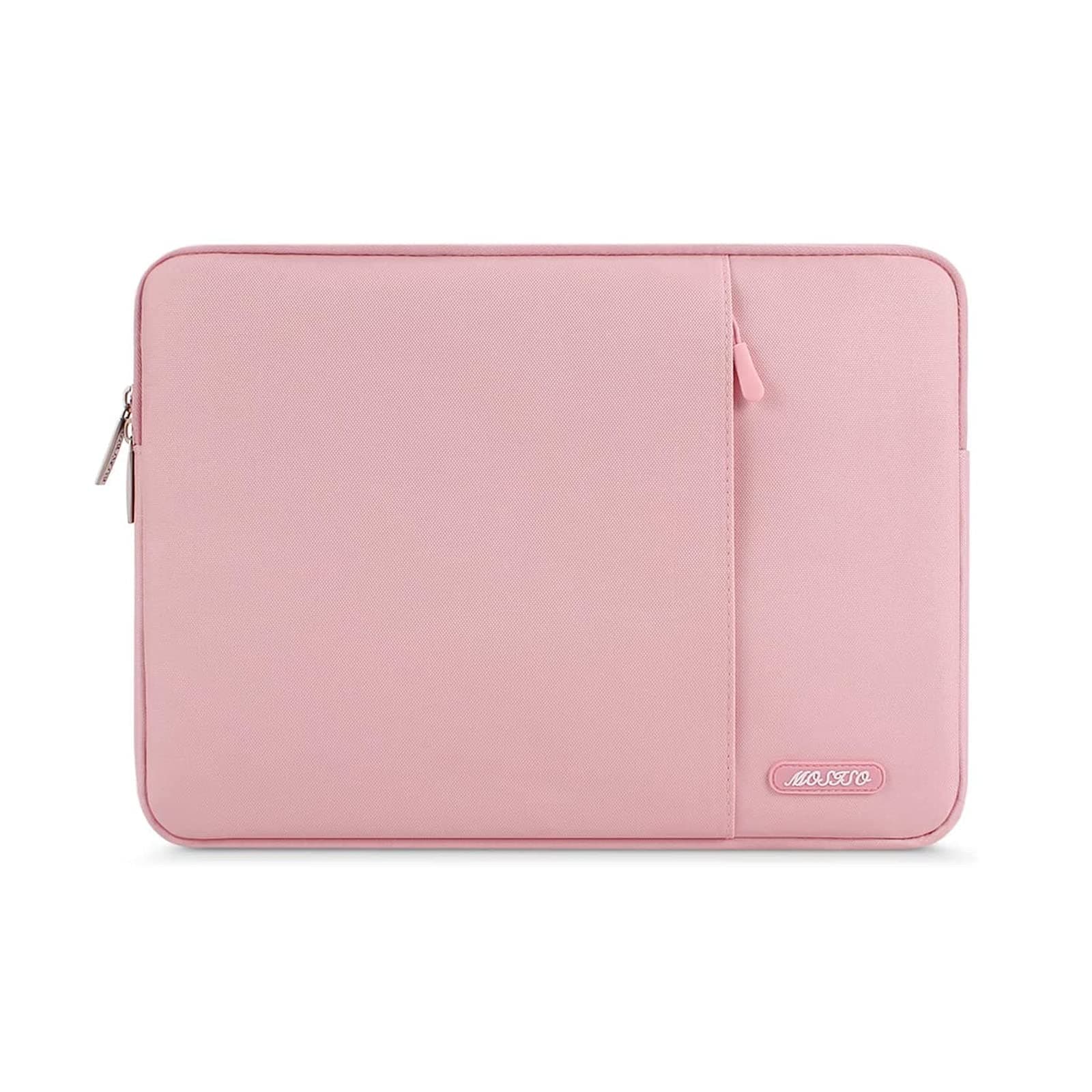 MOSISO Tablet Sleeve Case Compatible with iPad 10th 10.9 inch/Air 5th 10.9 / Pro 11 M2 / 9/8/7 10.2 / Air 4 & 3 10.5/9.7,Polyester Vertical Bag, Pink